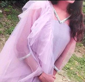 Curly purple kurti sett 🌸🌷