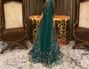 Stunning Sequin Embellished Gown