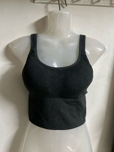 Ribbed Crop Tank Top