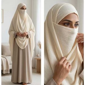Elegant Cream Scarf