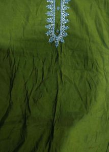 handwork green colour suit sets