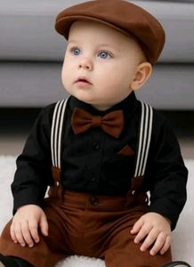 Stylish Black Kurta Set with Bow Detail