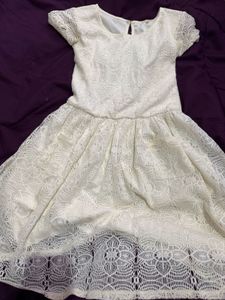 White Lace mini sundress