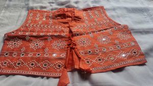 Mirror Work Kutra With Jacket