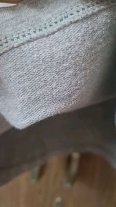 Grey hooded sweatdress