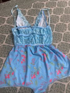 Beautiful Floral Lace Trim Cami, Bust-34/32