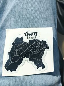 united punjab Map Decal