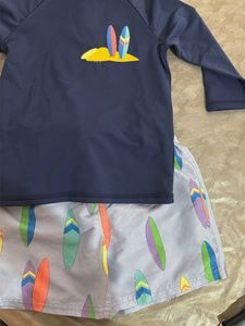 Surfboard Rash Guard Swim Set