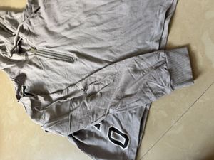 oversize Grey Tokyo Zip Hoodie