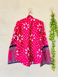 Vibrant Pink Ethnic shirt