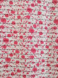 Beautiful Floral Printed Thaan Fabric Dres
