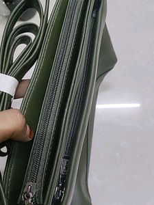 Olive Green Crossbody Bag