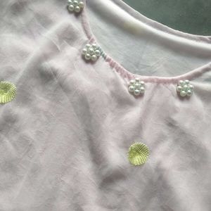 Combo Set Girls Western Top