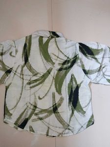 Stylish Embroidered Button-Up Shirt