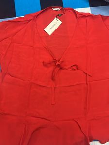 Cover Story Red Top - New with Tags