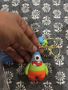 Cute Cartoon Keychain with hooks included