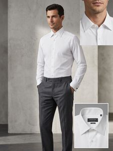 Ermenegildo Zegna White Dress Shirt