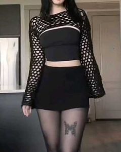 Crochet Black Sleeves