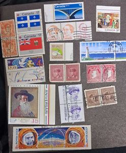 Very Rare attached stamps