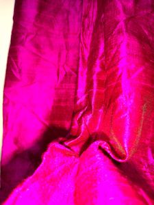 Vibrant Pink Pleated Midi Skirt