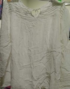 Cute Self Embroidered Top