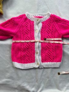 Bundle of 5 Cute Baby Girl Cardigans