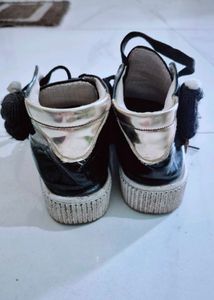 Zoo Black Shoes For Girls