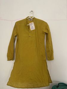 Men's Mustard Kurta