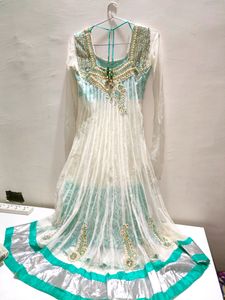 Embroided Anarkali Heavy Suit