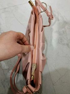Peach Shoulder Bag