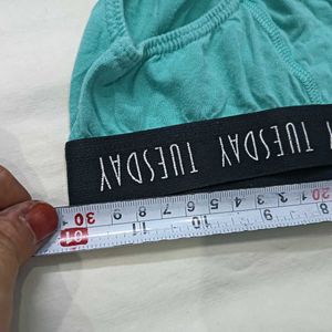 Aqua Blue 🪔"Tuesday" Briefs