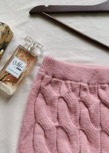 Twist Detail Cable Knit Pencil Skirt🇸‌🇦‌🇱‌🇪