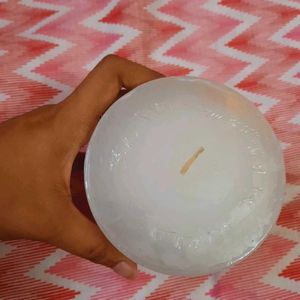 Floral Encased Candle