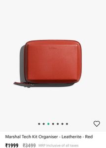 Stylish Red &amp; Black Organizer