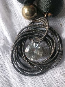 Boho Beaded Pendant Necklace
