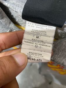 Thrasher Flame Logo grey Hoodie
