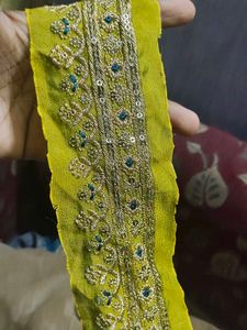 Embellished Fabric Trim
