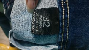Stylish Ripped Blue Jeans