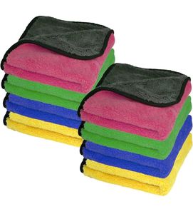 Microfiber Cleaning Cloths - 300 GSM Pack of 8