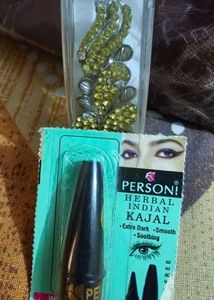 Decorative Hair Clip &amp; Kajal
