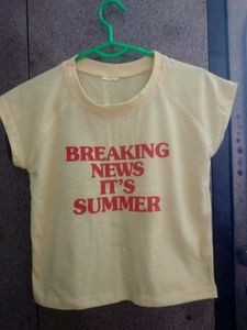 Fitted Summer T-Shirt