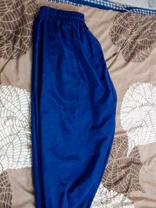 beautiful royal blue Afghani pant set