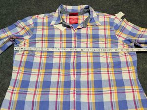 Dickies Women's Plaid Checkered Utility Shirt
