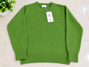 Green Knit Sweater