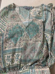 Boho Chic Printed Blouse