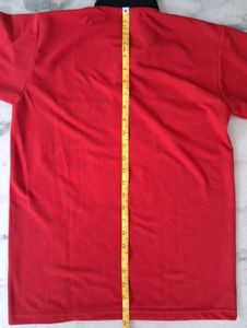 🛑 Men's Red Polo T-Shirt