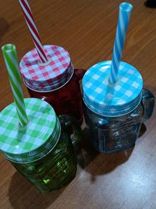 2 Nos Mason Jars Set