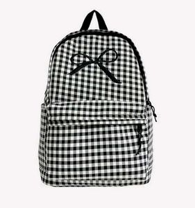 Cute Gingham Backpack