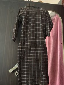 Checked Kurta