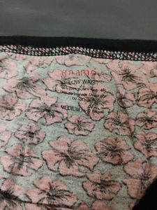 Floral Print Bikini Briefs